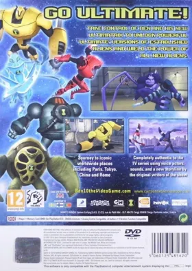 Ben 10 - Ultimate Alien - Cosmic Destruction box cover back